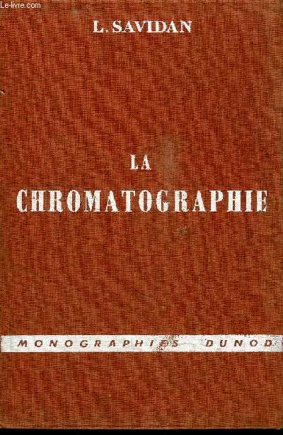 LA CHROMATOGRAPHIE