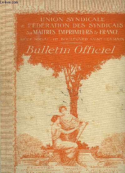 BULLETIN OFFICIEL N3 - Enqute sur la participation aux bnfices, organisation corporative, la proprit artistique, ...