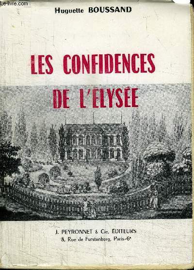LES CONFIDENCES DE L'ELYSEE