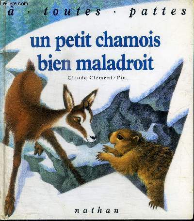 UN PETIT CHAMOIS BIEN MALADROIT