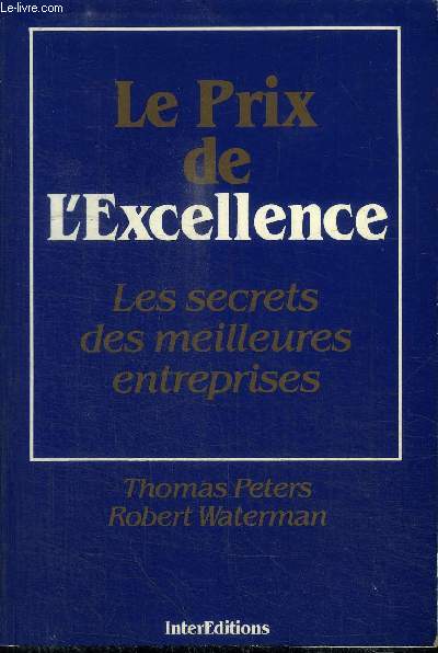 LE PRIX DE L'EXCELLENCE