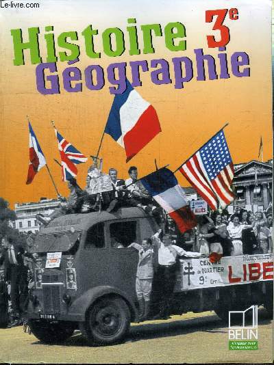 HISTOIRE GEOGRAPHIE - TROISIEME