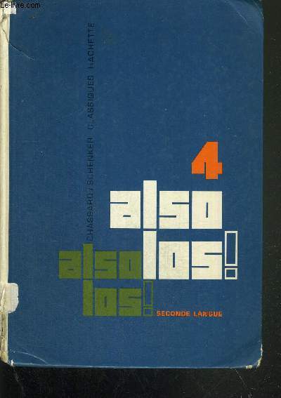 ALSO LOS! 4 - SECONDE LANGUE