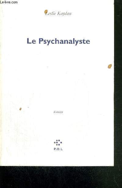 LE PSYCHANALYSTE