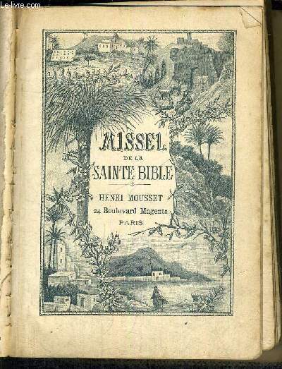 MISSEL DE LA SAINTE BIBLE N 272