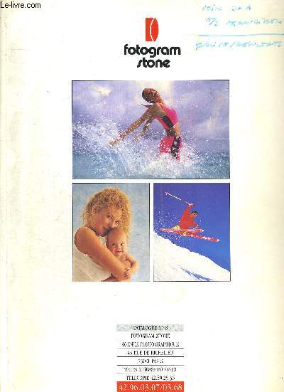 FOTOGRAM STON CATALOGUE N8 / affaires et finances / agriculture / alimentation et ftes / beaut / couples / espaces / mdecine...