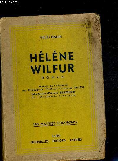 HELENE WILFUR ETUDIANTE EN CHIMIE - COLLECTION LES MAITRES ETRANGERS
