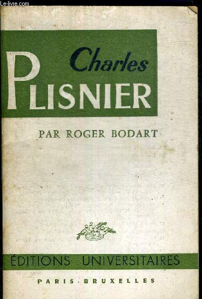 CHARLES PLISNIER
