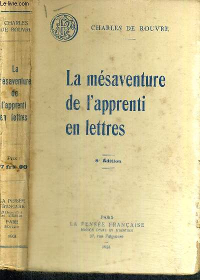 LA MESAVENTURE DE L'APPRENTI EN LETTRES