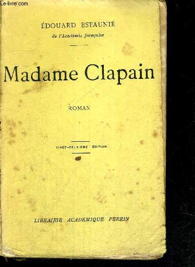 MADAME CLAPAIN