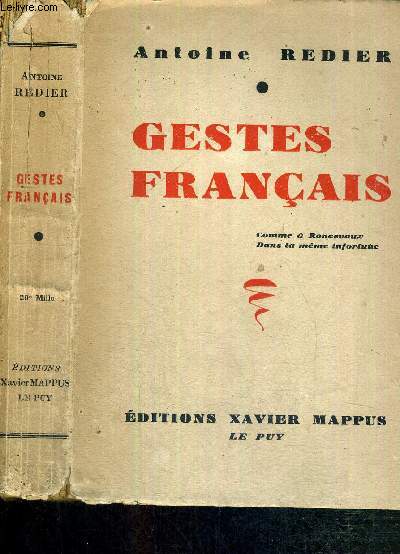 GESTES FRANCAIS