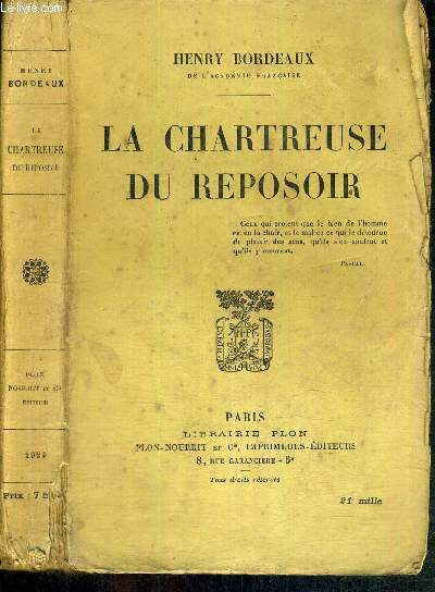 LA CHARTREUSE DU REPOSOIR