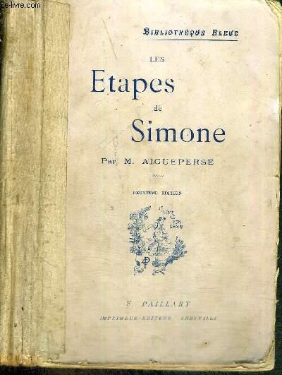 LES ETAPES DE SIMONE - BIBLIOTHEQUE BLEUE