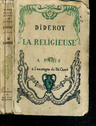 LA RELIGIEUSE - N31 DE LA COLLECTION SCRIPTA MANENT