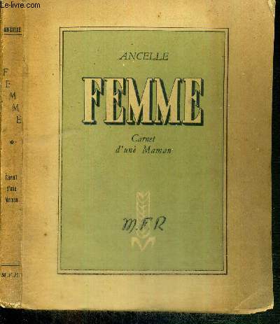 FEMME - CARNET D'UNE MAMAN