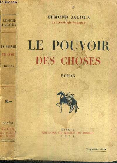 LE POUVOIR DES CHOSES