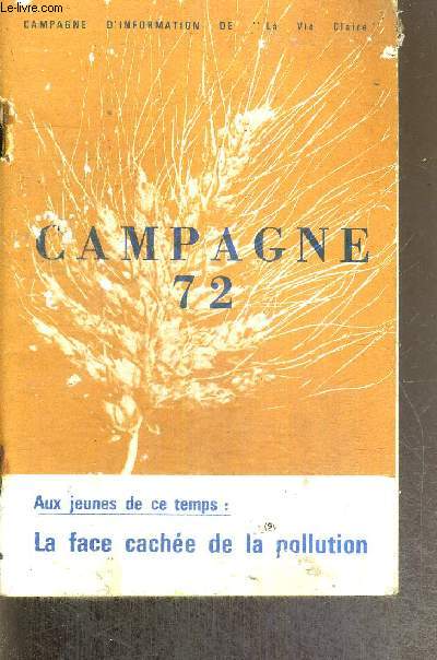 CAMPAGNE 72 - CAMPAGNE D'INFORMATION DE 
