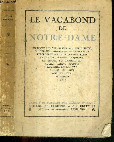 LE VAGABOND DE NOTRE DAME