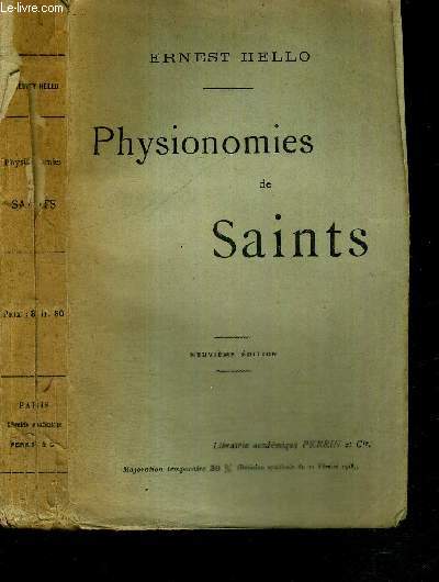 PHYSIONOMIES DE SAINTS