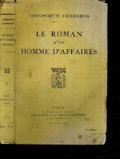 LE ROMAN D'UN HOMME D'AFFAIRES