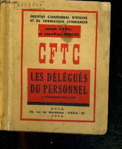 LES DELEGUES DU PERSONNEL