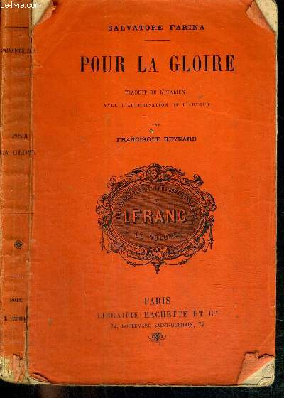 POUR LA GLOIRE