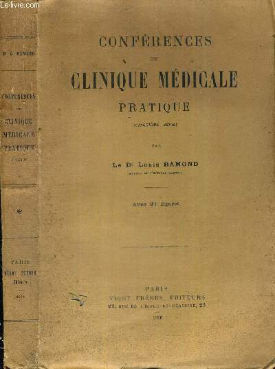 CONFERENCES DE CLINIQUE MEDICALE PRATIQUE