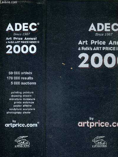 ART PRICE ANNUAL & FALK'S ART PRICE INDEX 2000