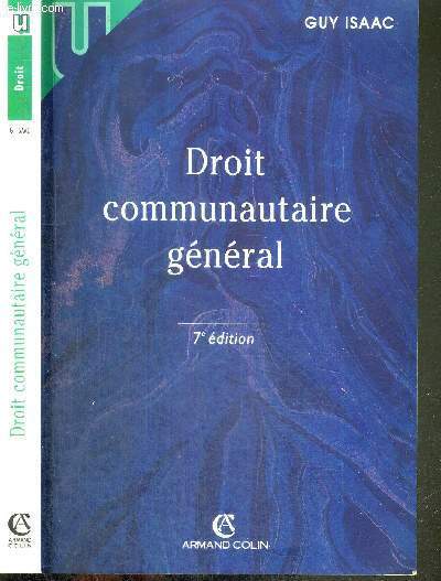 DROIT COMMUNAUTAIRE GENERAL