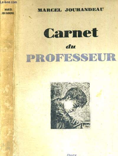CARNET DU PROFESSEUR