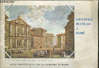 SOUVENIRS FRANCAIS A ROME - N01 DE LA SERIE MEMOIRE STRANIERE IN ROMA