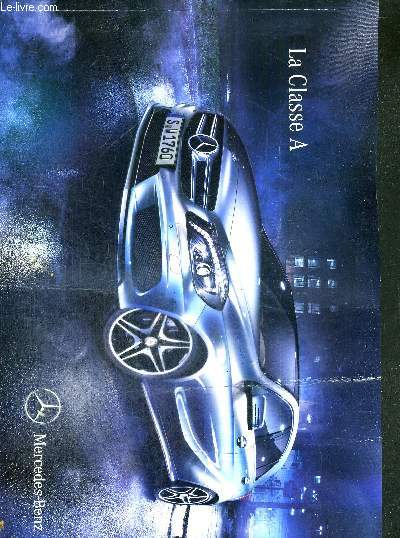 1 BROCHURE : LA CLASSE A - MERCEDES-BENZ