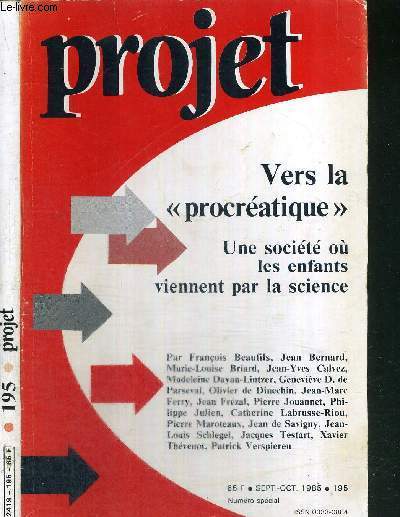 PROJET - NUM SPECIAL N195 - SEPT/OCT 1985