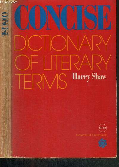 CONCISE - DICTIONARY OF LITERARY TERMS