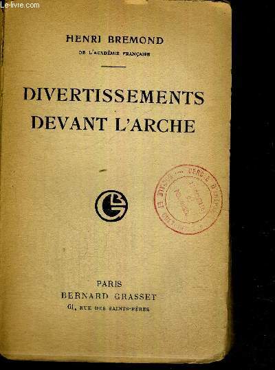 DIVERTISSEMENT DEVANT L'ARCHE