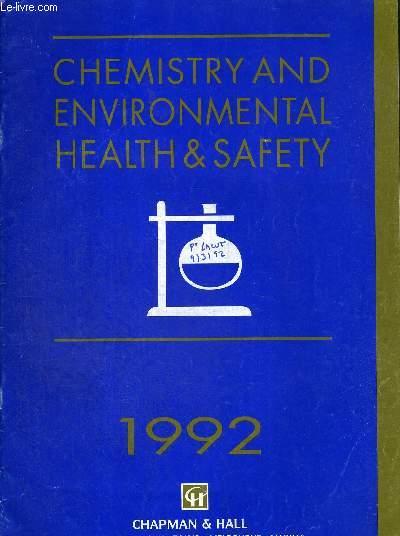 CHEMISTRY AND ENVIRONMENTAL HEALTH & SAFETY