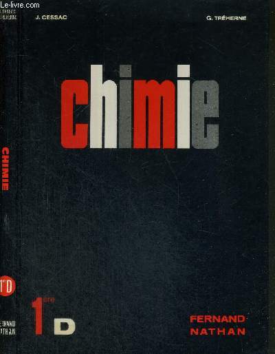 CHIMIE - CLASSE DE PREMIERE D