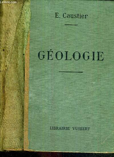 GEOLOGIE - COURS ELEMENTAIRE DE SCIENCES NATURELLES