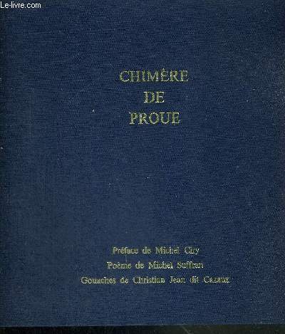 CHIMERE DE PROUE - POESIE