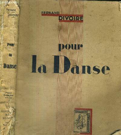 POUR LA DANSE - EXEMPLAIRE NUMEROTE