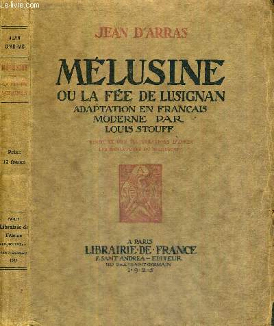 MELUSINE OU LA FEE DE LUSIGNAN