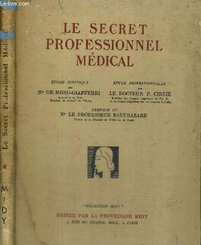 LE SECRET PROFESSIONNEL MEDICAL