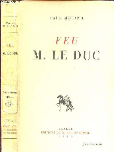 FEU M. LE DUC
