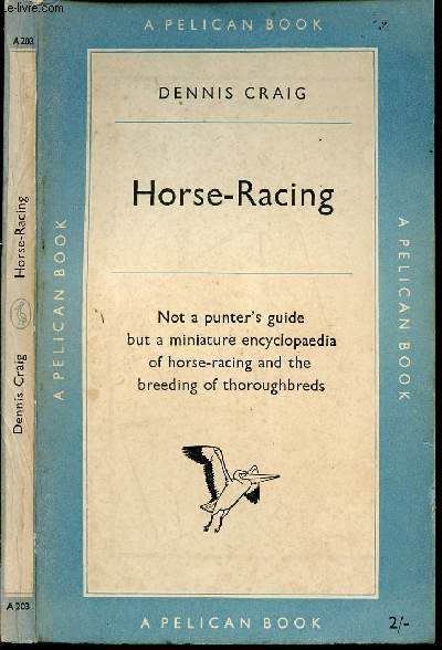 HORSE-RACING - A PELICAN BOOK