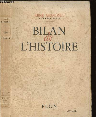 BILAN DE L'HISTOIRE