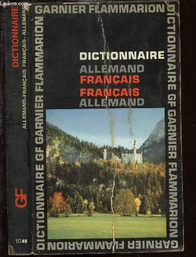DICTIONNAIRE ALLEMAND/FRANCAIS - FRANCAIS/ALLEMAND