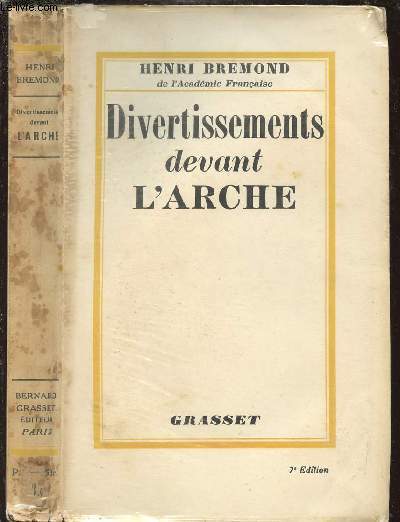 DIVERTISSEMENT DEVANT L'ARCHE