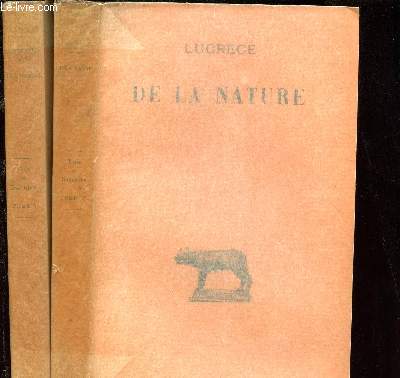 DE LA NATURE / EN 2 VOLUMES : TOMES I ET II