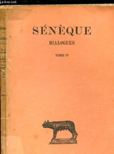 SENEQUE - DIALOGUES