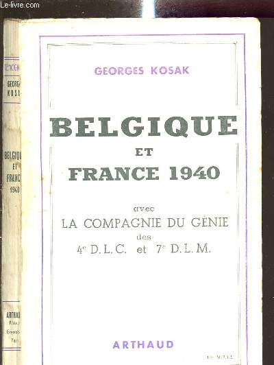 BELGIQUE ET FRANCE 1940
